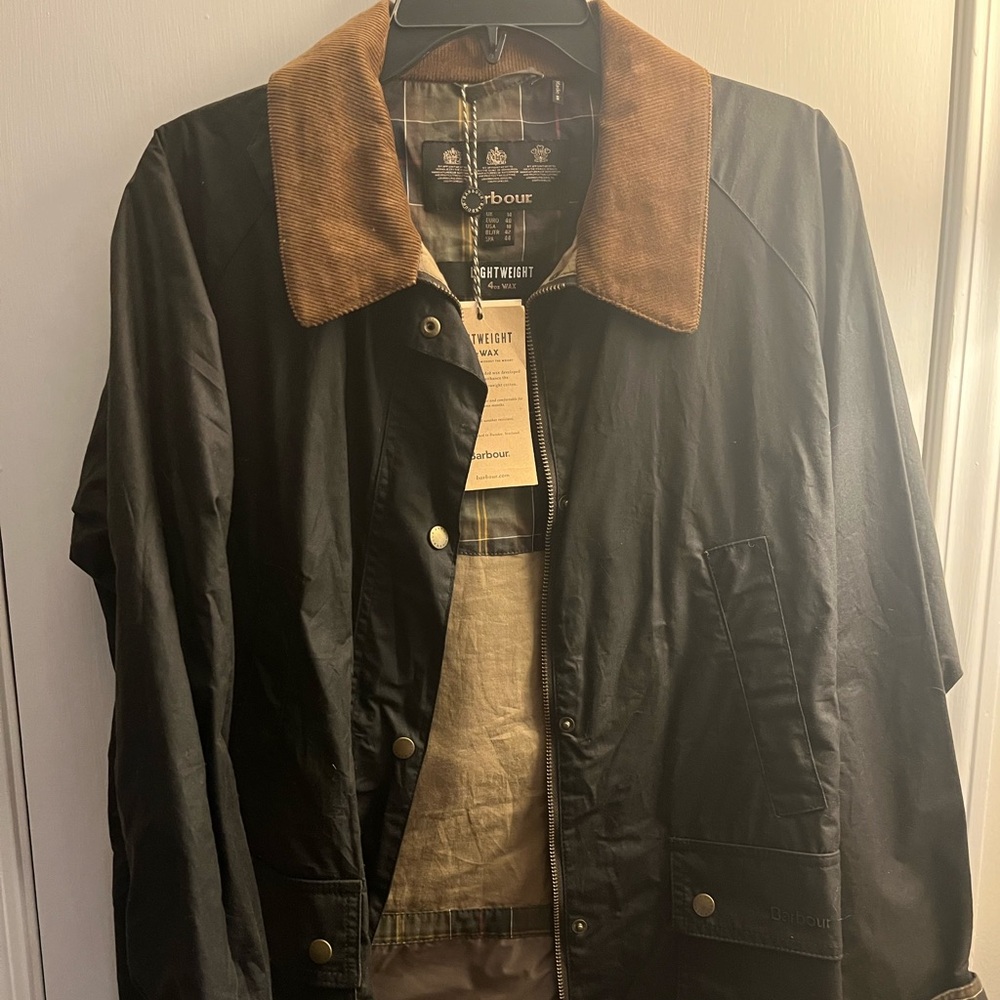 Barbour Acorn jacket - waxed US size 10 NWT